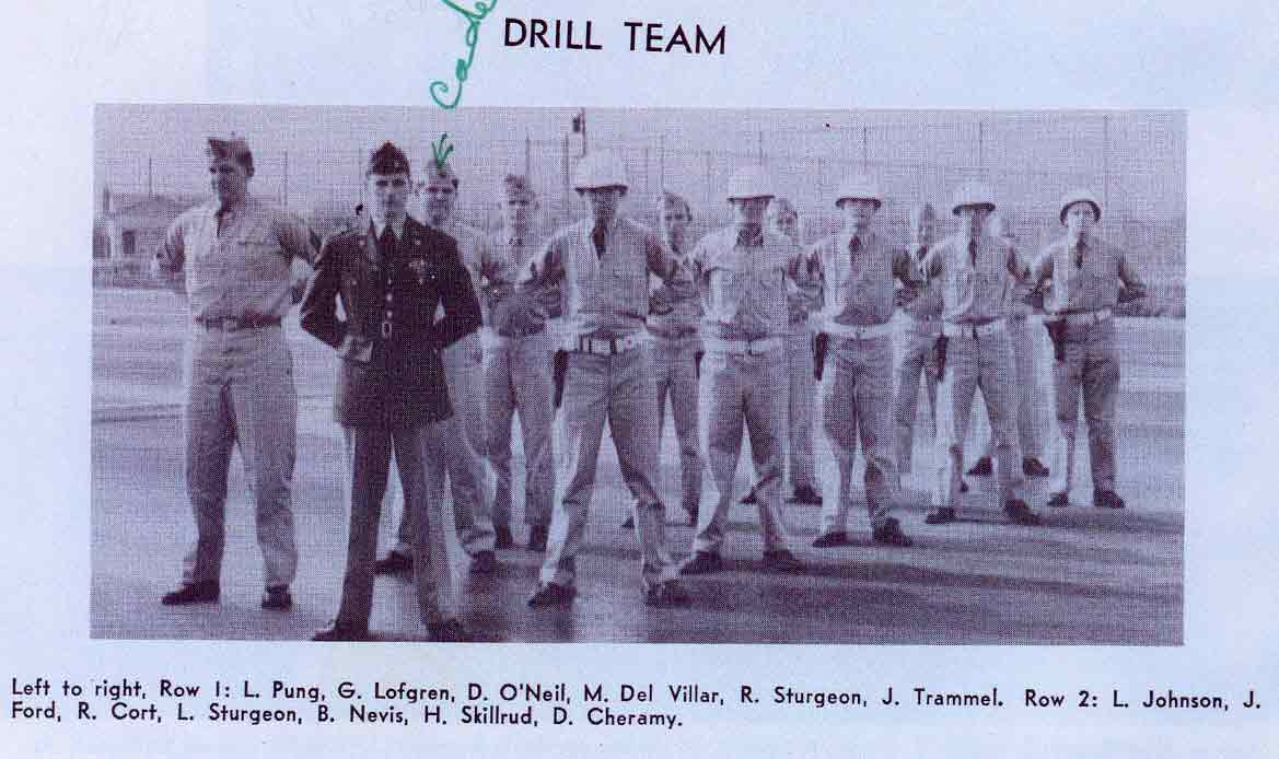 Year Book Picture.  Drill Team