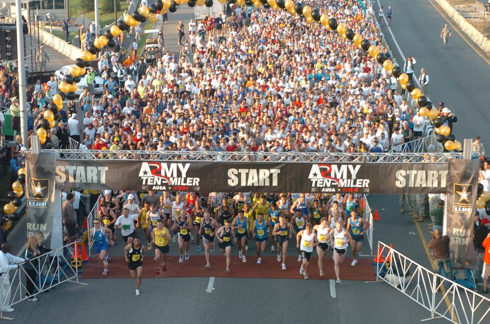 Army Ten Miler Race Start 